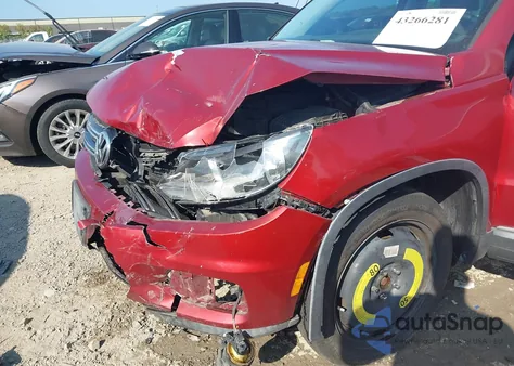 2014 Volkswagen Tiguan Sel из США, поврежденный, VIN WVGAV3AX5EW110934